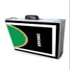 8-Foot Professional Beer Pong Table w/LED Lights - Chicago 2 Baseball Diamonds view 2
