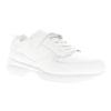 Propt Women's LifeWalker Flex Leather Orhotic Comfort Walking Shoes White 12 XX-Wide US view 2