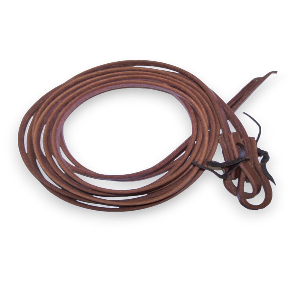 HR Saddlery Harness Leather Split Reins 5/8" x 8'