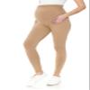 Leggings Depot Women's Maternity Leggings Over The Belly Pregnancy Casual Yoga Tights (Khaki, Medium) view 4