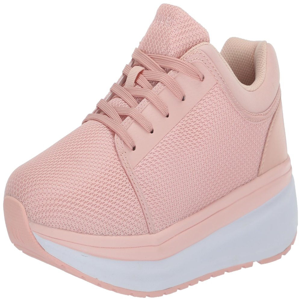 Propt Women's Ultima X Lightweight Knit Mesh Athletic Shoes Pink 7.5 X-Wide US