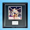 Dame Jessica Ennis-Hill Hand Signed Autograph Memorabilia Official 2012 London Olympics Gold Embossed Card In Luxury Handmade Wooden Photo Display & Certificates of Authenticity view 1