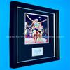 Dame Jessica Ennis-Hill Hand Signed Autograph Memorabilia Official 2012 London Olympics Gold Embossed Card In Luxury Handmade Wooden Photo Display & Certificates of Authenticity view 2