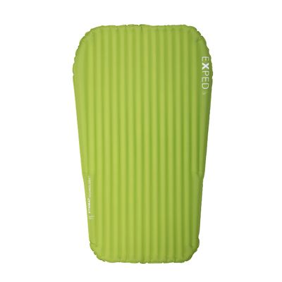 Exped Ultra 3R Duo - Lightweight Backpacking Mat for Two - Packable and Comfortable, 20 Degree 3-Season Sleeping Pad, Lichen, Duo Medium