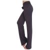 Uillui Wide Leg Pants for Women Casual Loose Yoga Sweatpants Comfy Palazzo Lounge Flowy Pant High Waist Capri Slacks Trouser view 4
