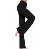 Uillui Wide Leg Pants for Women Casual Loose Yoga Sweatpants Comfy Palazzo Lounge Flowy Pant High Waist Capri Slacks Trouser view 2
