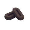LBH MARKET Rubber Martingale Stopper for Horse Running and Standing Martingales (Brown) Regular