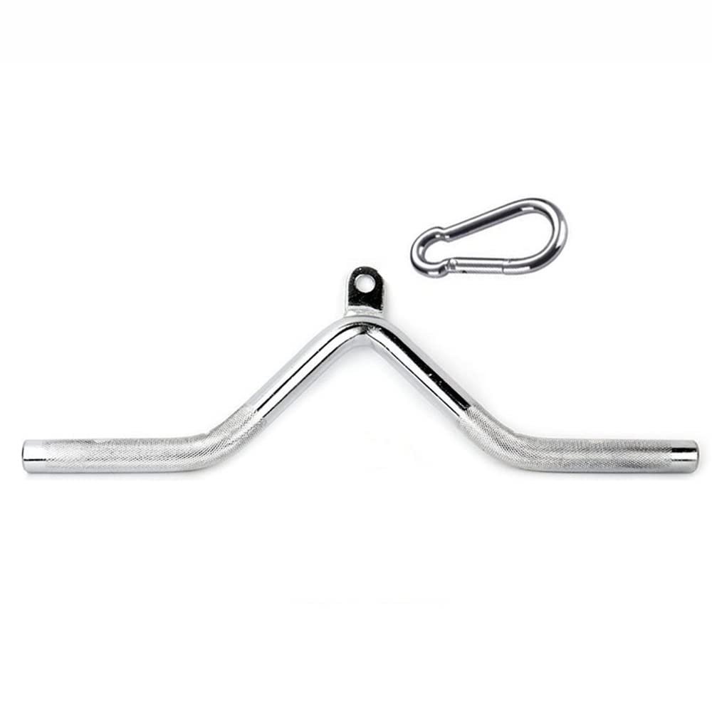 FREAZE Lat Pull Down Bar Neutral Grip, V-Shaped Bar For Fitness Equipment, LAT Bar For Tricep/Bicep Muscle Building 20inch(50cm)