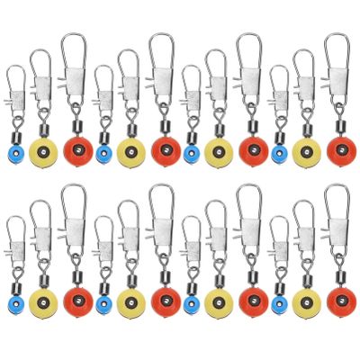BESPORTBLE 100pcs Bearing Fishing Swivels Snap for and Freshwater Fishing Smooth Rotation for Bait Changes and Rigs