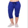 ALWAYS Womens Cargo Capri Jogger Sweatpants with Pockets  Super Soft Stretch Lounge Pants, Casual Joggers for Women, Daily Wear & Travel, Royal Blue 3XL view 3