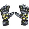 Anrrew Soccer Goalie Gloves with fingersave and Double Wrist Protection.Goalkeeper Gloves Provide Extreme Strong Control and Grip.Soccer Gloves for Youth,Kids,Adult view 2