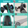 TONBUX Kids Scooter for Age 3-12, Toddler Scooter with 4 Adjustable Heights, Light Up 3-Wheels Scooters, Shock Absorption Design, Lean to Steer, Balance Training Scooters for Kids view 4