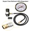 TIKSCIENCE Paintball Co2 Pressure Regulator Fit for Paintball Tanks Mini Sef Super Fast Refresh HPA Regulator and Valve Gauge Adapter Input 1500psi Output 0 to 150psi view 3