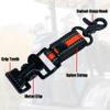 MELOTOUGH Firefighter Glove Belt Clip Holder Alligator Clips view 3