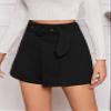 ABZEKH Shorts for Women Shorts Women's Shorts High Waist Belted Wide Leg Shorts Shorts (Size : Large) view 4