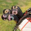 Craftsman Golf Black Iron Headcover Set with Large Gradient Color No. on Both Sides view 1