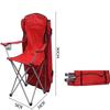Camping Chair Folding Chairs Lawn Chairs Camping Chair With Shade Canopy Chair, Folding Recliner, Adjustable Outdoor Beach Lightweight Sunshade Folding Chairs Folding Chair Camp Chair Moon Chair ( Col view 2