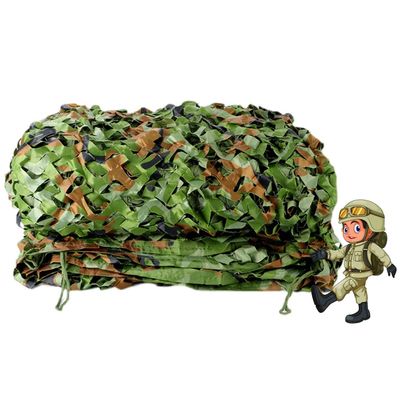 CHEVVY 2x3m Jungle Camo Netting, Military Camouflage Net, Hunting Shooting Hidden Camouflage Mesh, for Camping Army Decoration Shelter Tent Shade (Size : 2x5m/6.6x16.4ft)