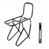 Bavokon Front Bicycle Pannier Rack, 15KG Capacity, Mountain Cargo Rack, Steel, Black view 2