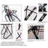 Bavokon Front Bicycle Pannier Rack, 15KG Capacity, Mountain Cargo Rack, Steel, Black view 4
