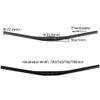 760mm Carbon Fiber Mtb Handlebars 31.8 Carbon Fiber Mountain Bike Handlebars 760mm Carbon Handlebar 31.8 Carbon Mtb Handlebar Mtb Bars Lightweight Angle 9 Bike Handlebar Downhill handle bar view 2