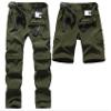 DAFENGEA Kids Hiking Cargo Pants Convertible Zip Off,ArmyGreen,10Y-12Y view 1