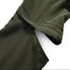 DAFENGEA Kids Hiking Cargo Pants Convertible Zip Off,ArmyGreen,10Y-12Y view 2