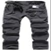 DAFENGEA Kids Hiking Cargo Pants Casual Outdoor Quick Dry Hiking Mountaineering Convertible TrousersGrey-7T view 3