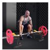 2 Stand Quiet Deadlift Barbell Elevation Stand Black view 4