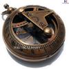 Antique Brass Compass for Directional Use Nautical Vintage Style Compass Adventure and Campaign Ideal Gift by SICRAFTUSS (Brass Antique) view 2