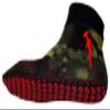 Hammerhead Spearguns Tuff Feet, 1.5 mm Half Booties, Camo Green (Small) view 1