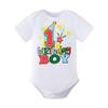 MOMMY'S NEW MAN Toddler Baby Boys Melon One 1st Birthday Cake Smash Outfit Romper + Shorts + Suspenders (12-18 Months) view 2