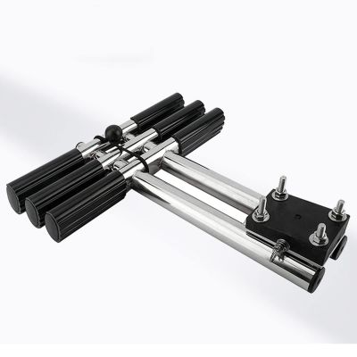 316 Stainless Steel Pontoon Boat Ladder Folding Marine Ladder Marine Heavy Duty Telescoping LadderBoat Boat Ladders Telescoping Ladder Extendable Step for Boat Yacht Dock/Swim Poo