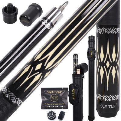 CUEELF Pool Cue Stick,Billiard Cue Sticks with Hard Case,Professional Billiard Pool Cue Stick 19.5/20/21 oz Pool Stick