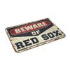 Abipuir Interesting Entry Doormat Beware of Red Sox Rug Patio Bar Accessories Outdoor Fall Decor (Size : 65X90CM) view 2