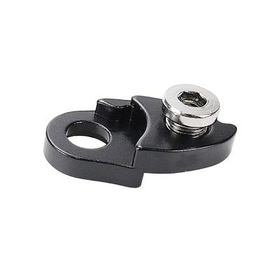 Pastlla Mountain Bike Rear Derailleur Hanger Derailleur Hanger Extender Bicycle Frame Gear Tail Hook Extender Black
