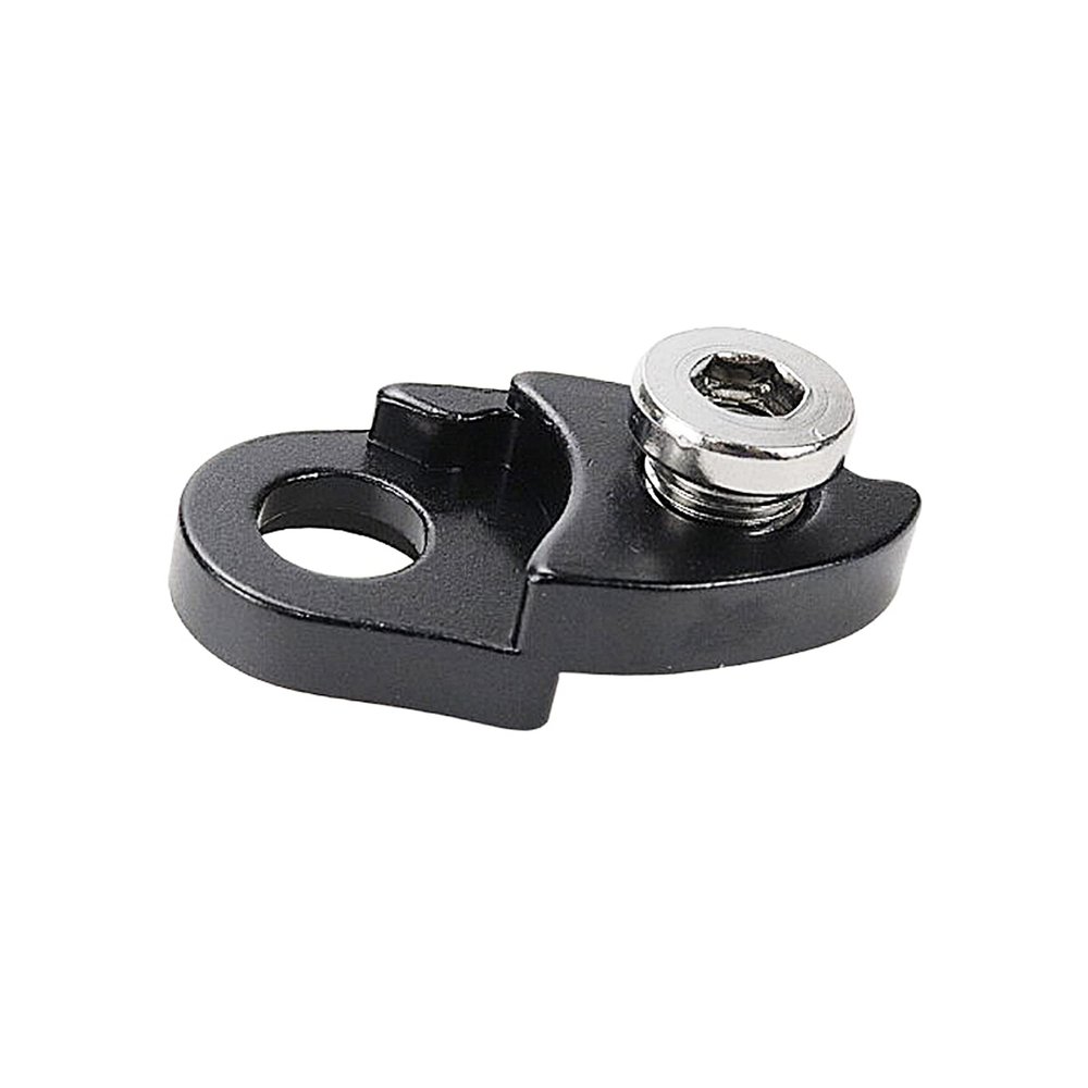 Pastlla Mountain Bike Rear Derailleur Hanger Derailleur Hanger Extender Bicycle Frame Gear Tail Hook Extender Black