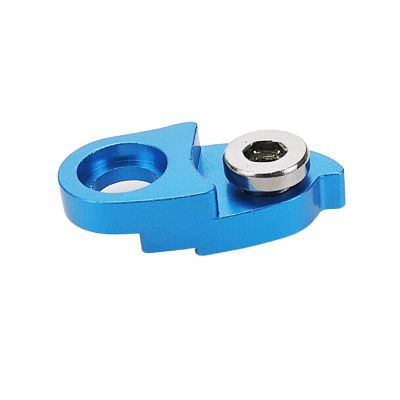 Pastlla Mountain Bike Rear Derailleur Hanger Derailleur Hanger Extender Bicycle Frame Gear Tail Hook Extender Blue