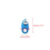 Pastlla Mountain Bike Rear Derailleur Hanger Derailleur Hanger Extender Bicycle Frame Gear Tail Hook Extender Blue view 4