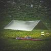 SLDAGe Camping Tent Tarp, 10x10ft Olive Green Waterproof Hammock Rain Fly, Portable and Ultralight Rectangle Survival Camping tarp for Outdoors, Camping, Hiking, Picnic, Backpacking view 4
