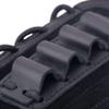 WAYNE'S DOG Right/Left-Handed Leather Buttstock Cheek Rest with Barrel Mount for No Drill Your Gun (Black(.308 .30-06 .45-70), Lefty Without Barrel Mount) view 4