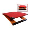 GRRICEPL Solid Hardwood Gymnastic Springboard, with 2 Steel Springs, for Kids, Heavy Duty Pro Curved Spring Board, Junior Gymnast Vaults Spring Floor view 1