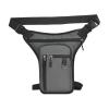 B Baosity Drop Leg Bag Outdoor Thigh Bag Waist Pack Zip Closure Excellent Workmanship for Men Women Waterproof PU Material, Grey