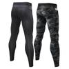 Yuerlian Men's Compression Pants Workout Athletic Leggings Running Gym Tights with Pockets 1 Pack view 1
