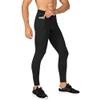 Yuerlian Men's Compression Pants Workout Athletic Leggings Running Gym Tights with Pockets 1 Pack view 3