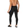 Yuerlian Men's Compression Pants Workout Athletic Leggings Running Gym Tights with Pockets 1 Pack view 4