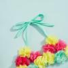 Yccutest Infant Baby Girl Flower Swimsuit 3Pcs Halter Triangle Tops Ruffle Bottoms Sun Hat Bikini Set Bathing Suit Swimwear (B-Green,18-24 Months) view 4
