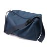 Clakllie Adjustable Travel Bag Multi-function Shoulder Bag Breathable Casual Crossbody Bag with Double Zippers,Blue