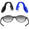 ToughAsNails 2 PCS Standard Fit Replacement Nose Pads Pieces for Oakley Miter OX8154 Glasses Black&Deep Blue view 1