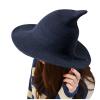 Sun Hat Cap Summer Costume Large Brim Hat Foldable Women Crochet Witch Warm Baseball Caps Ladies Straw Sun Hat Blue view 3
